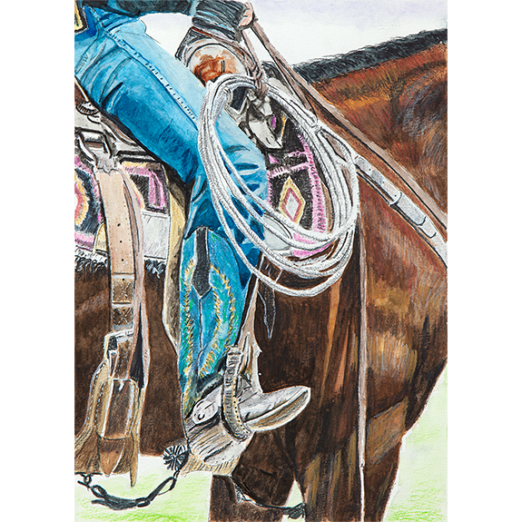 Serenity in Turquoise Print