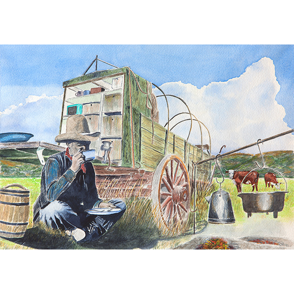 Six-Gun Coffee and Chuck