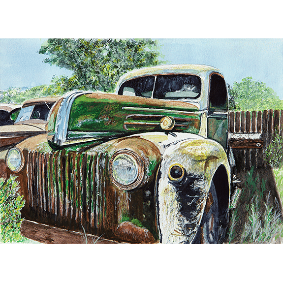 Waiting on a Revival - Original Watercolor